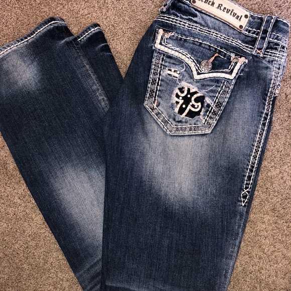 ❌SOLD❌Rock Revival Jeans 29 - Picture 2 of 3